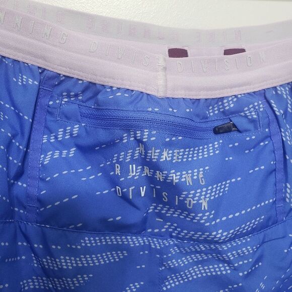 Nike men Running Shorts Blue Size medium - Picture 3 of 14